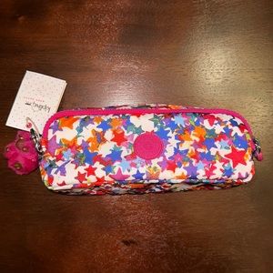 Kipling Gustavo Kaleidoscope Block Makeup/Pencil Bag